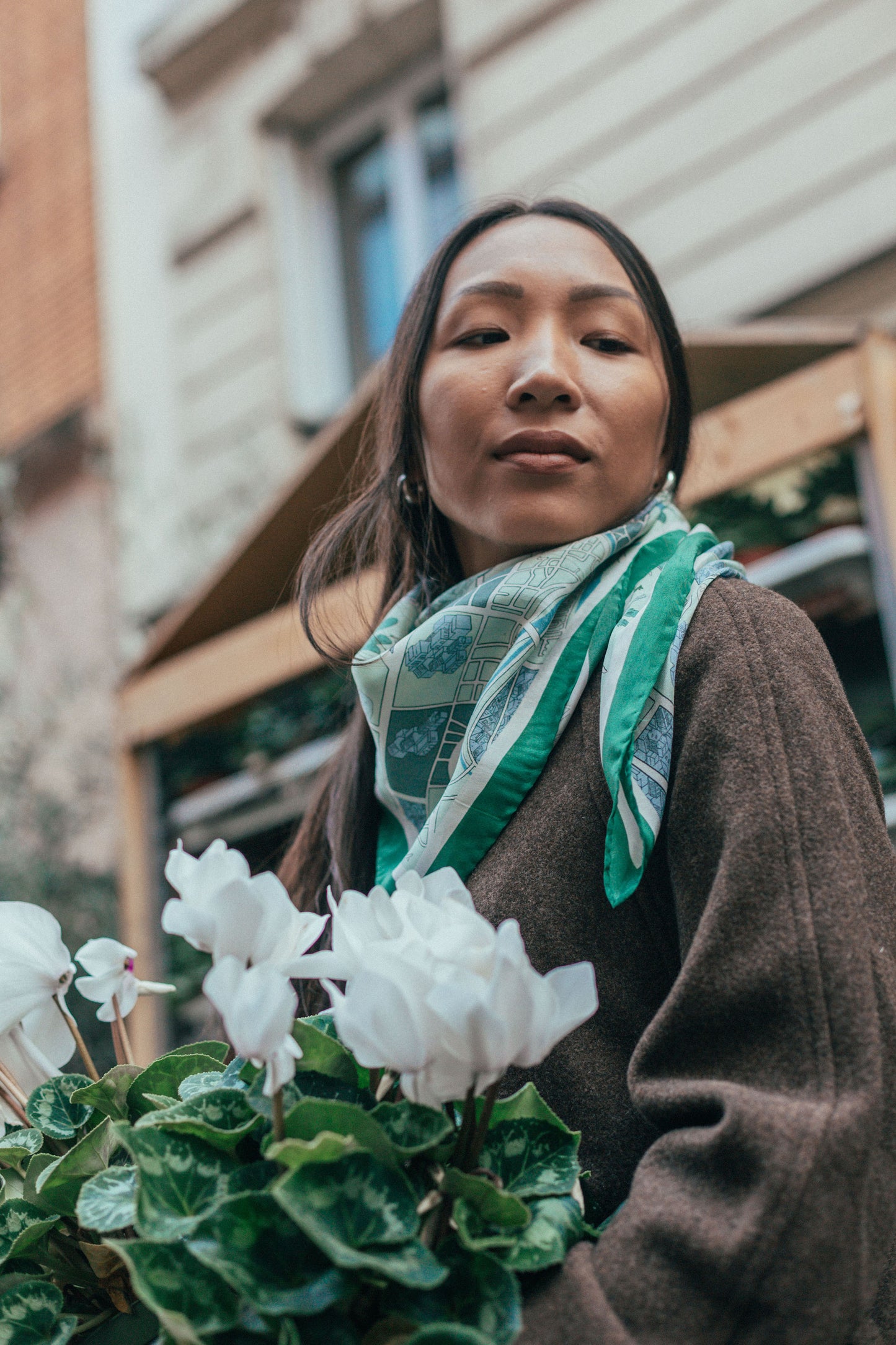 Scarf Saigon Map 2023 Green